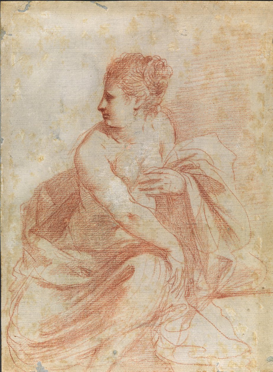 Studie einer Frau von Cesare Gennari