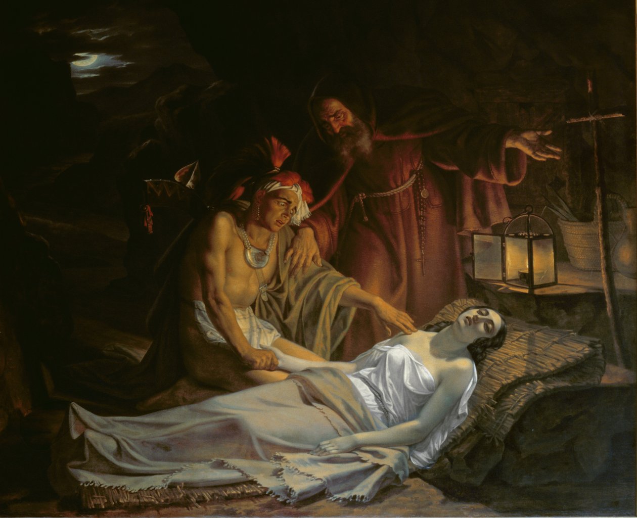 Der Tod von Atala von Cesare Mussini
