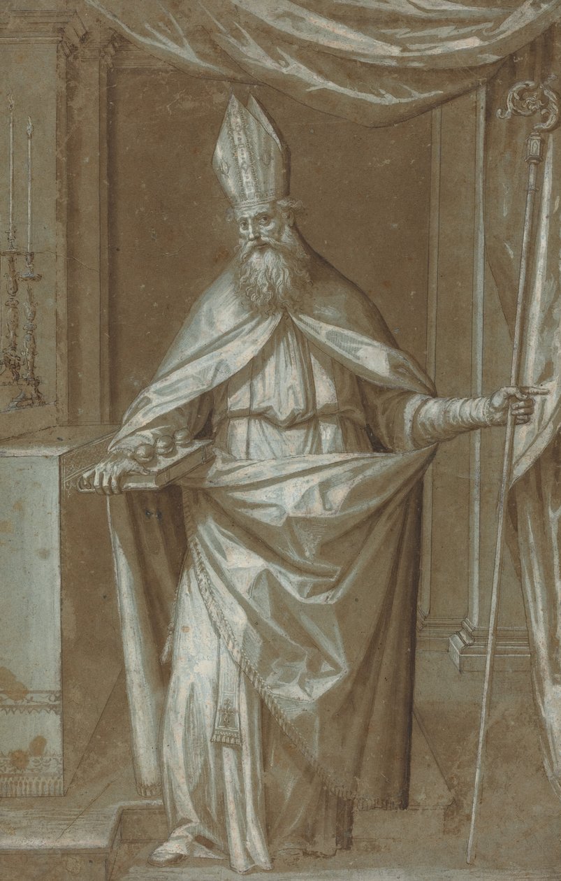 Sankt Nikolaus von Bari von Cesare Aretusi