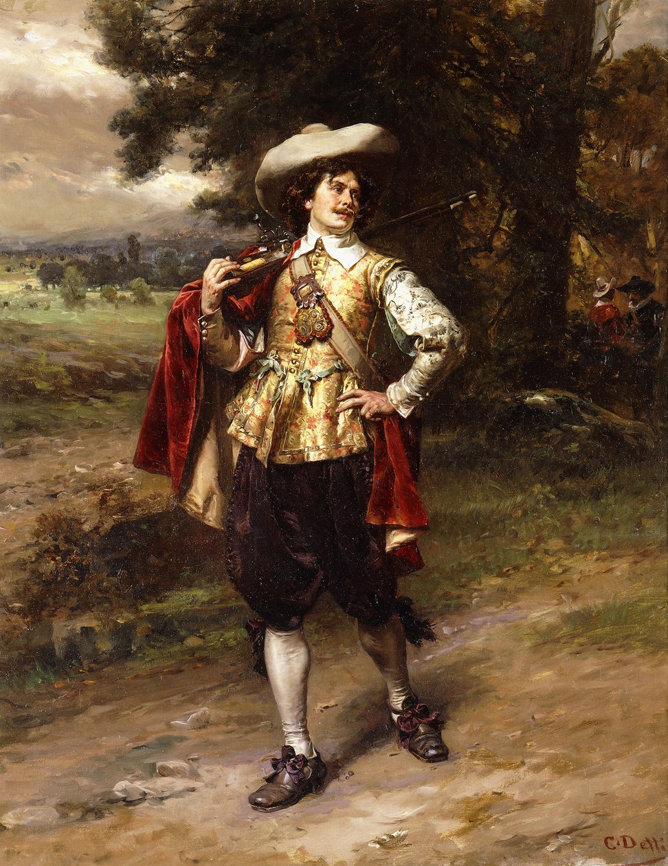 Ein Kavalier von Cesare Auguste Detti
