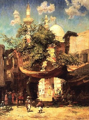 Ein arabischer Markt von Cesare Biseo
