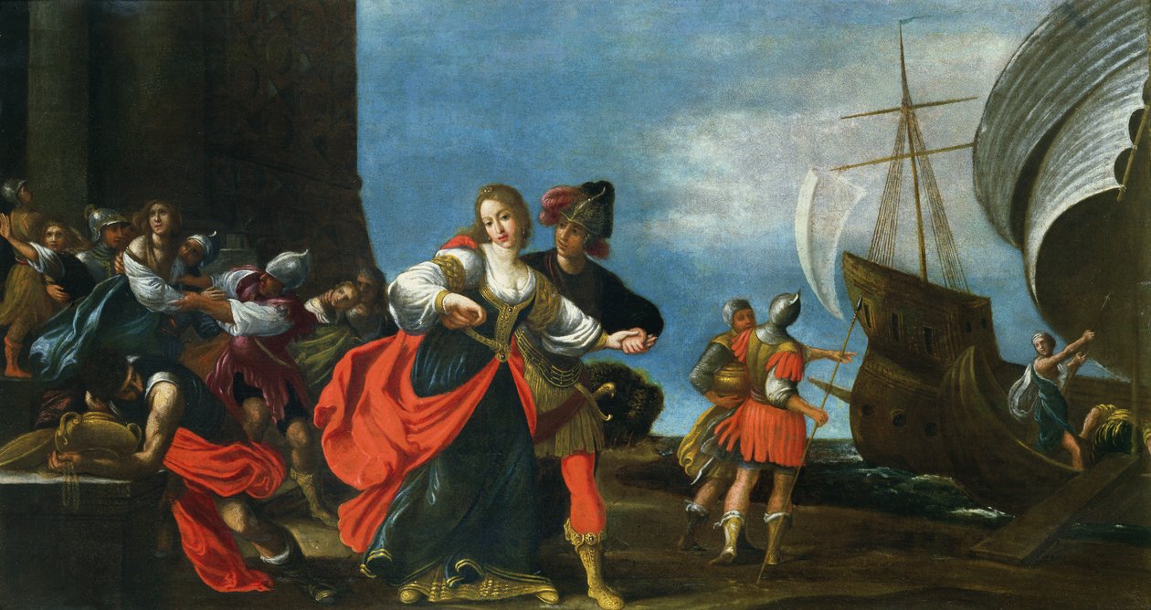 Die Entführung der Helena von Troja von Cesare Dandini