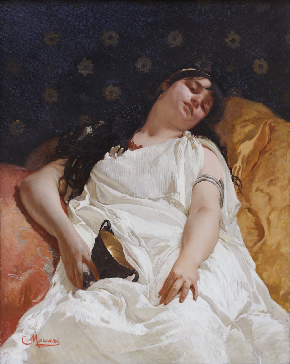 Bacchantin von Cesare Maccari