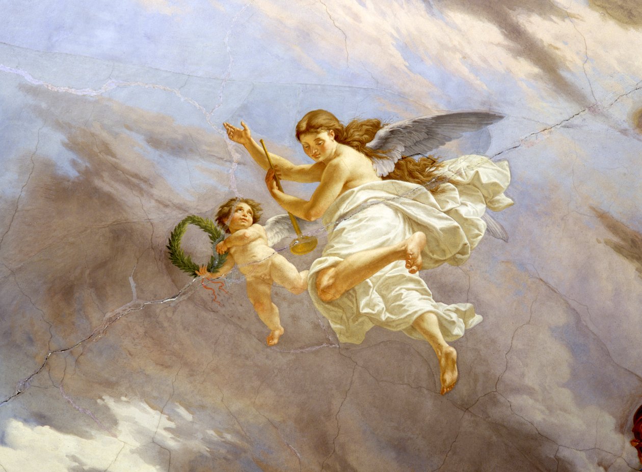 Detail der Decke (Detail) von Cesare Mariani