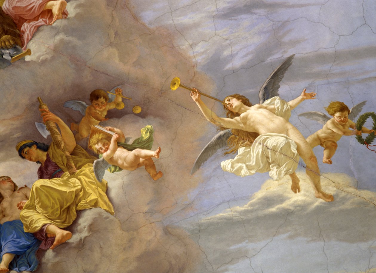 Detail der Decke (Detail) von Cesare Mariani