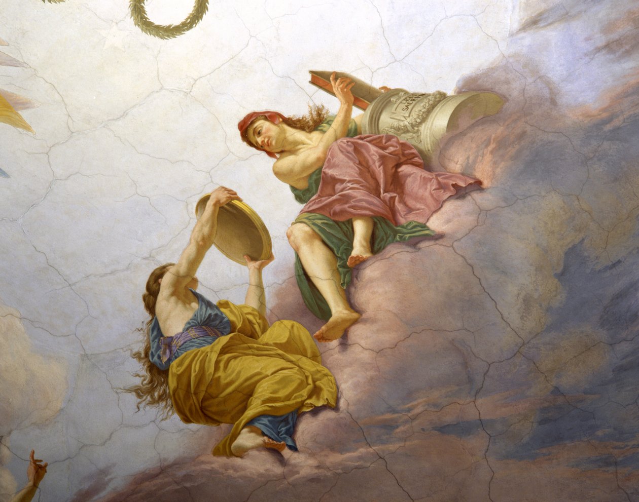 Detail der Decke (Detail) von Cesare Mariani