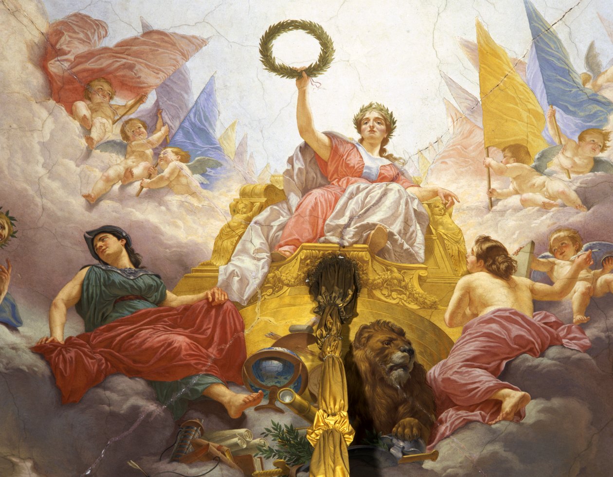 Glorie (Detail) von Cesare Mariani