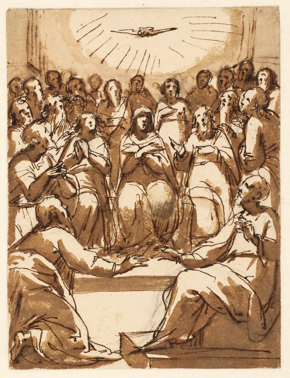 Herabkunft des Heiligen Geistes von Cesare Nebbia