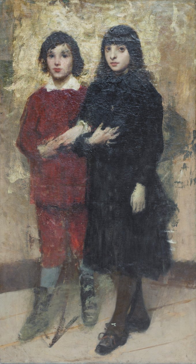 Zwei Cousins, Cesare Tallone von Cesare Tallone