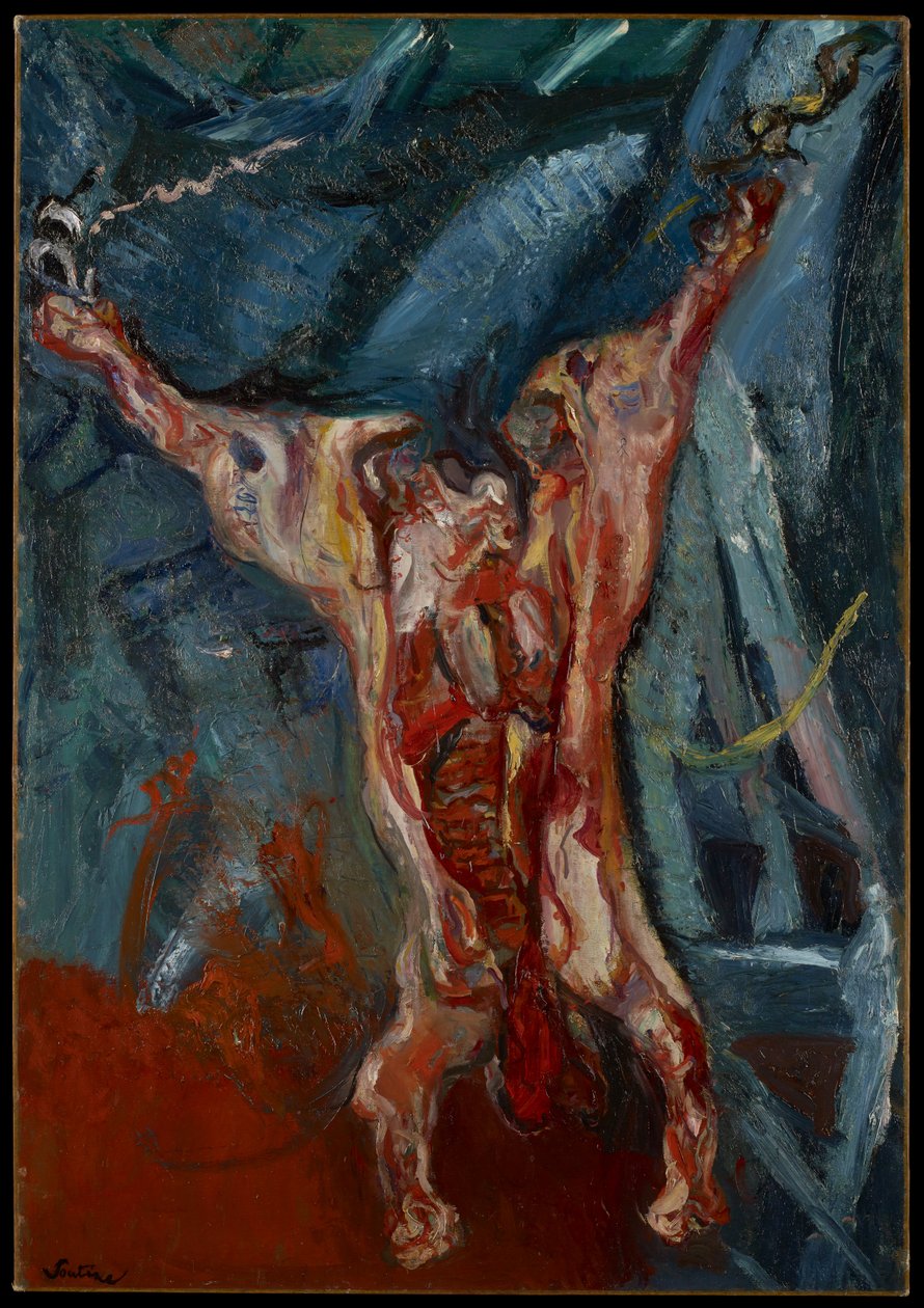 Rindfleischkadaver, 1925 von Chaim Soutine
