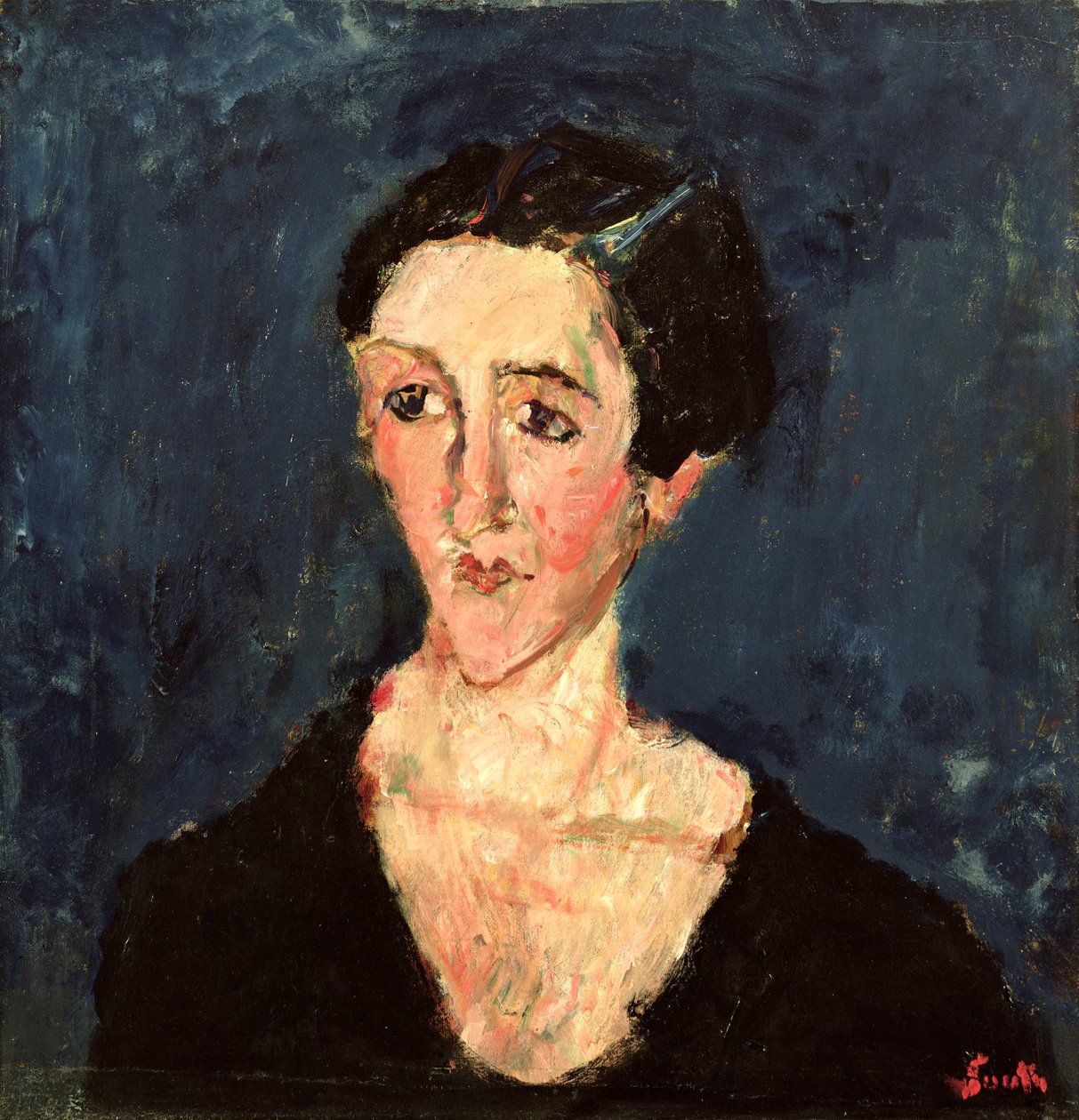 Madame M. Castaing, ca. 1928 von Chaim Soutine