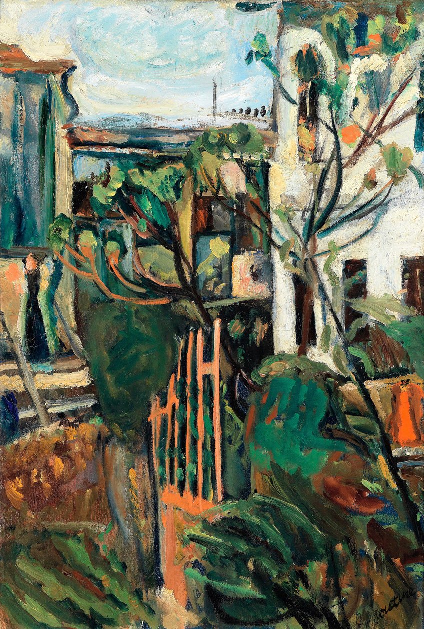 Haus bei Paris von Chaim Soutine