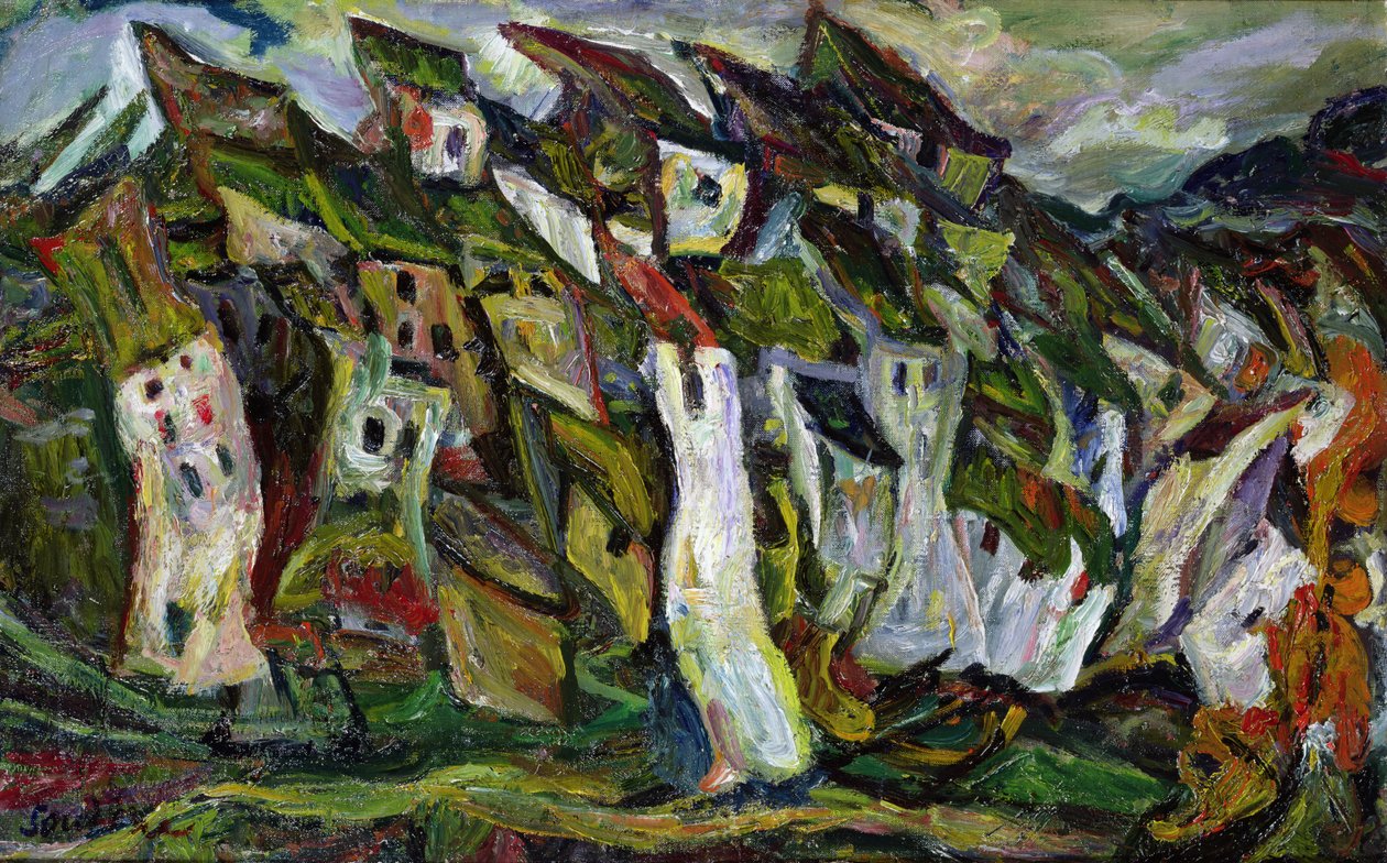 Häuser, 1919-22 von Chaim Soutine
