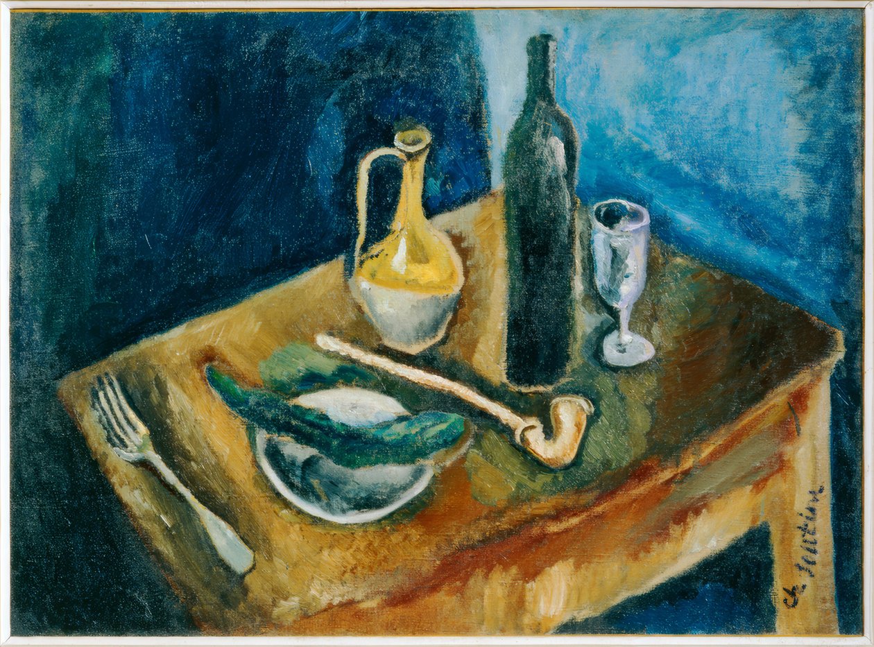 Stillleben mit Pfeife von Chaim Soutine
