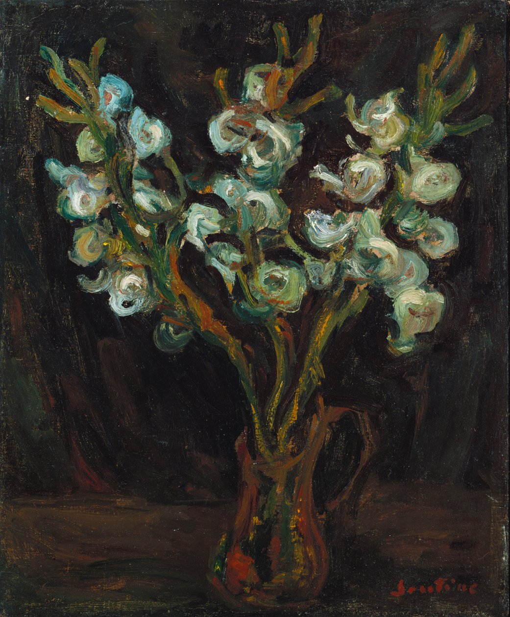 Die blauen Gladiolen, ca. 1929 von Chaim Soutine