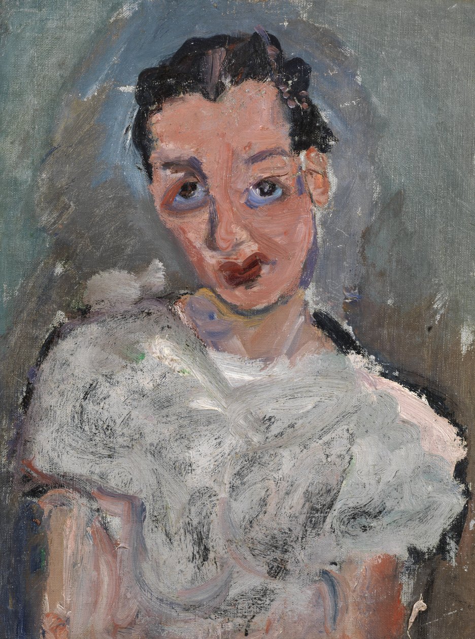 Junge Frau in einer weißen Bluse von Chaim Soutine