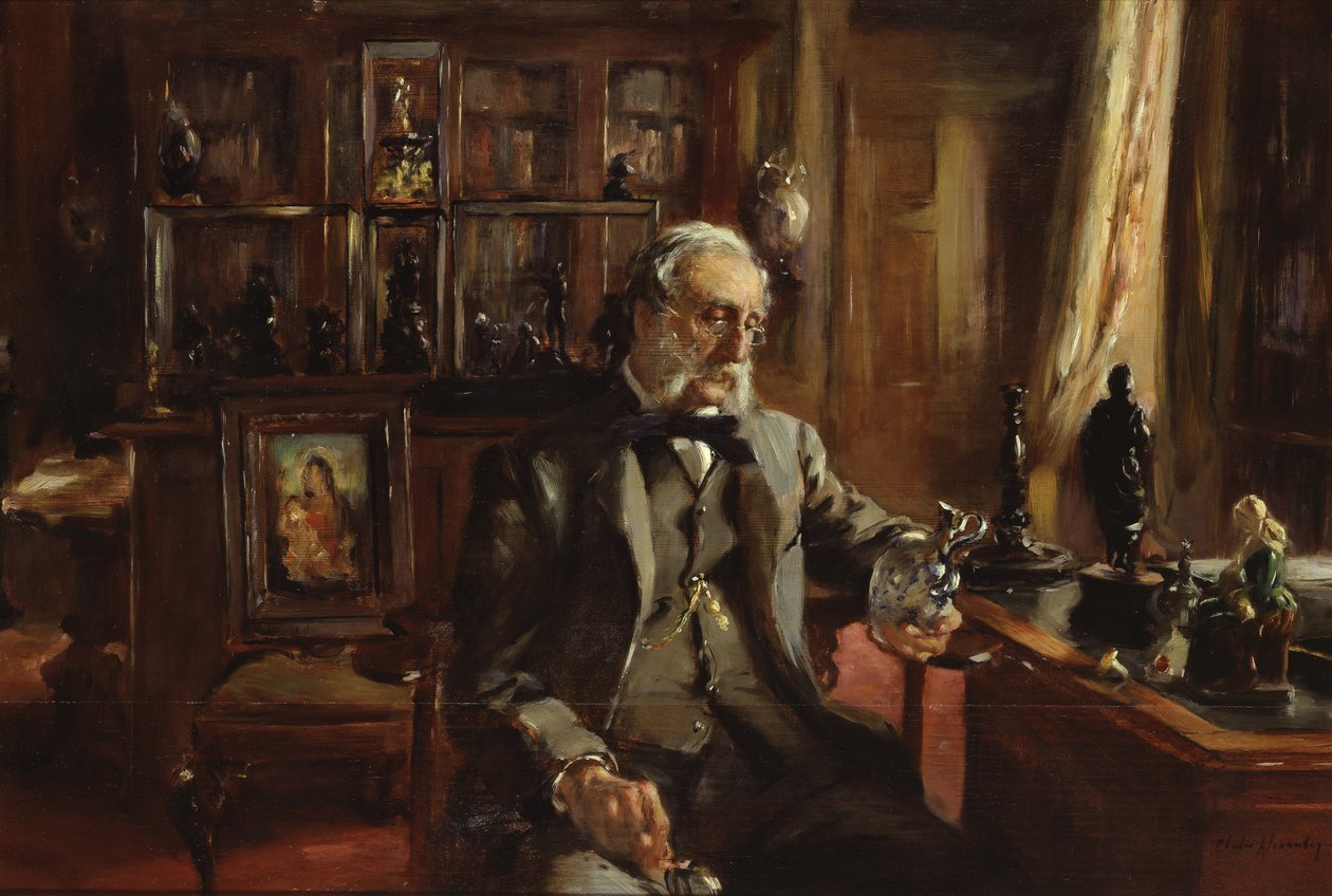 Der Amateur bei sich zu Hause, ca. 1893-94 von Charles Alexander