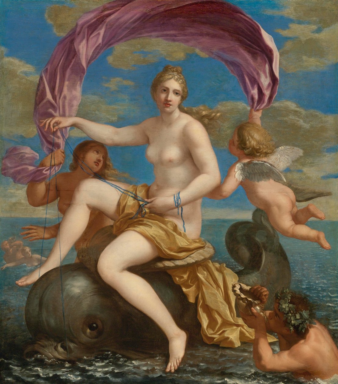 Der Triumph der Galatea von Charles Alphonse du Fresnoy