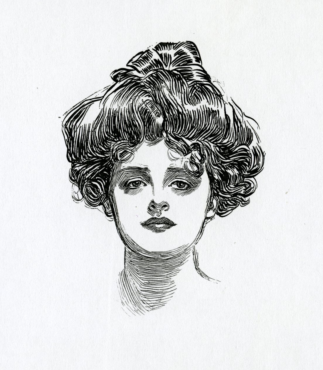 Ein Gibson-Mädchen, ca. 1902 von Charles Dana Gibson