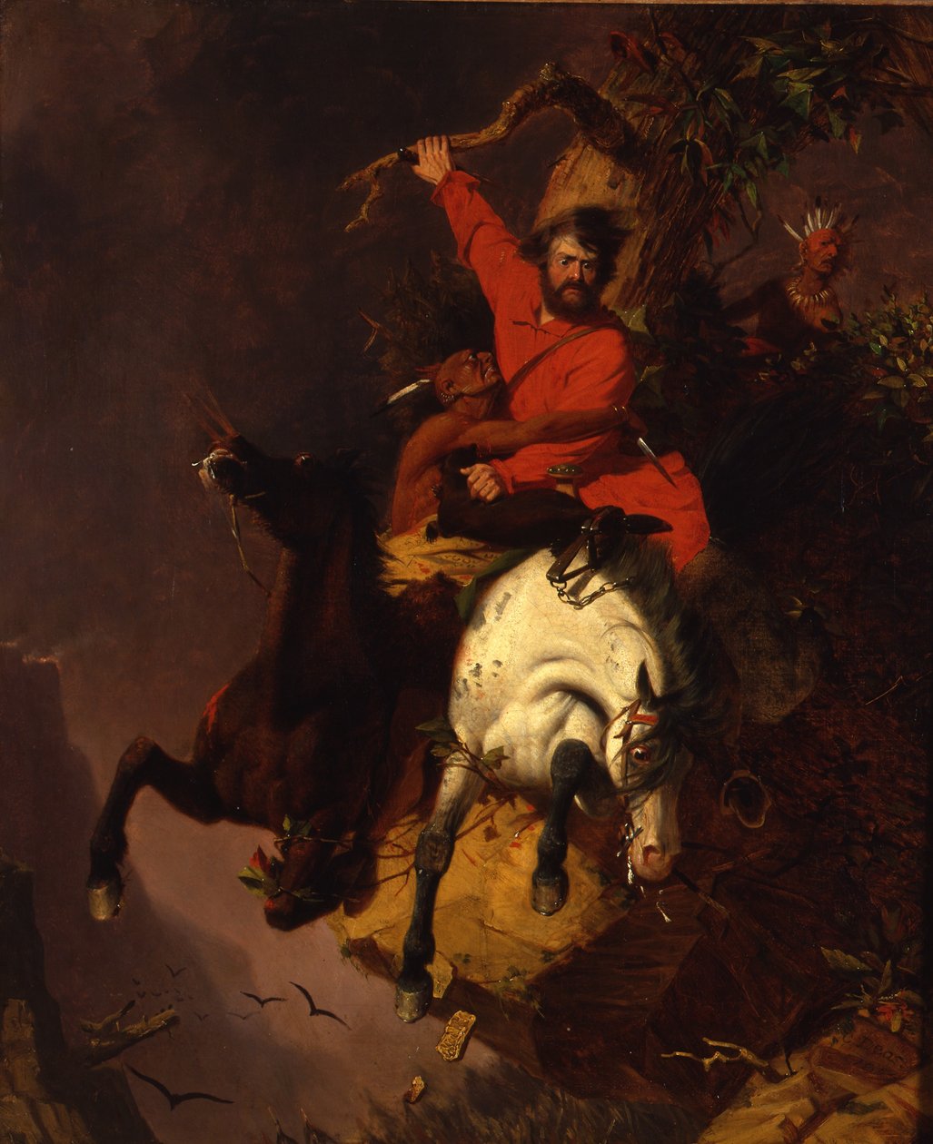 Der Todeskampf, 1840-45 von Charles Deas
