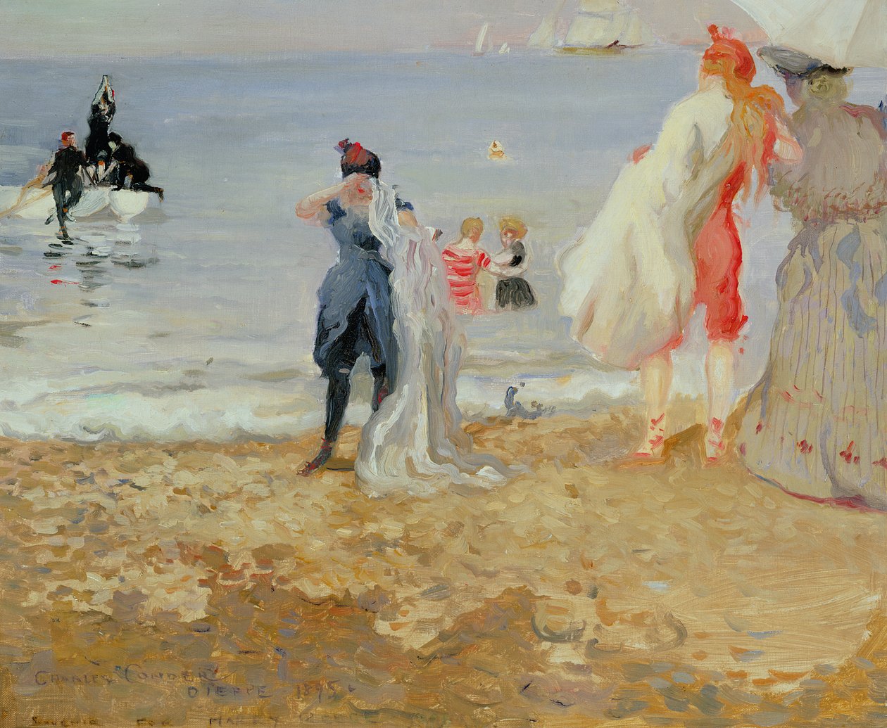 Dieppe, 1895 von Charles Edward Conder