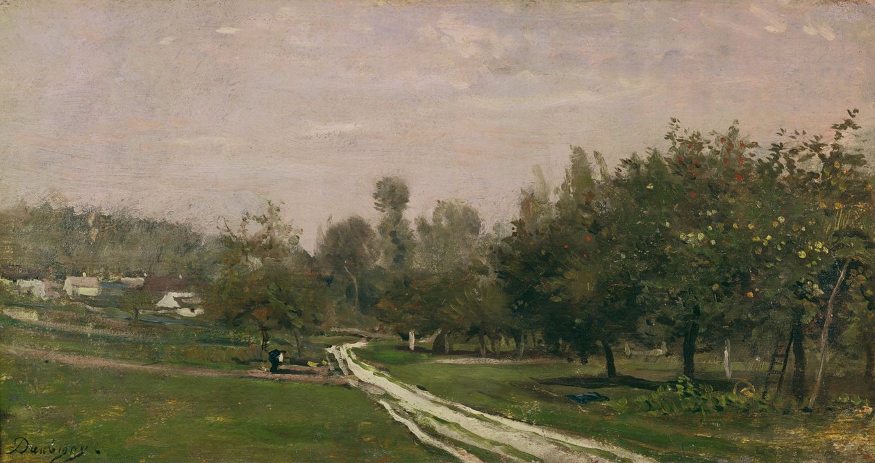 Butry, in der Nähe von Valmondois von Charles Francois Daubigny