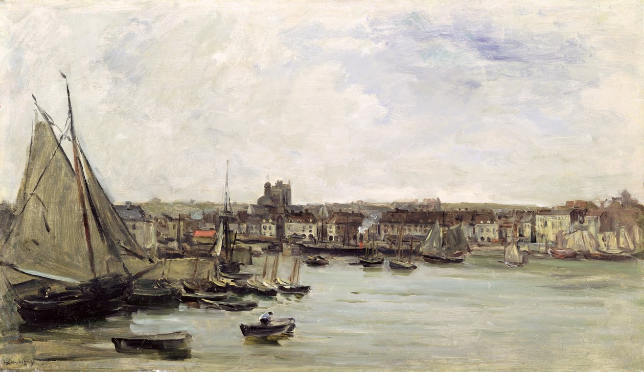 Dieppe, 1875 von Charles Francois Daubigny