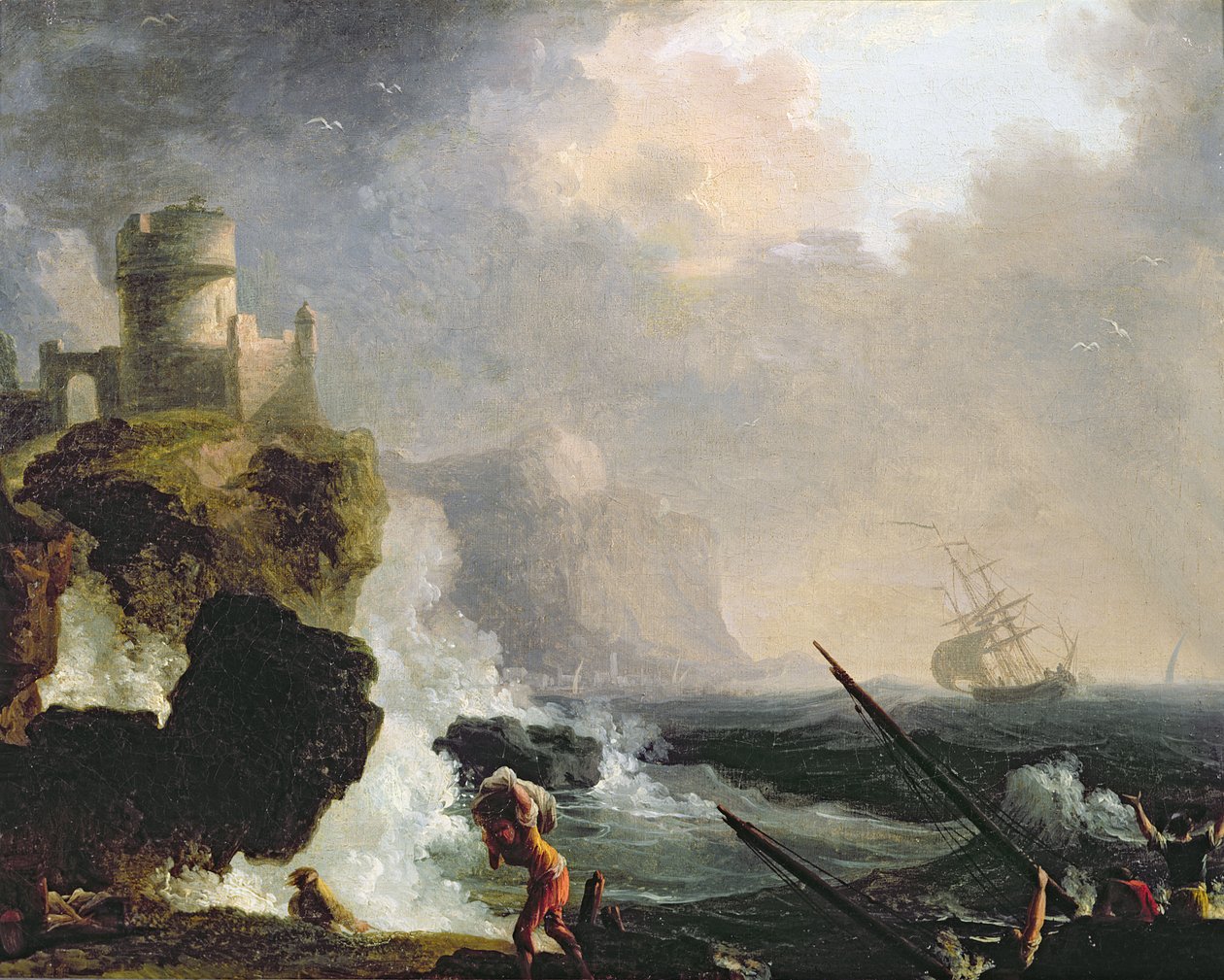 Der Sturm von Charles Francois Lacroix de Marseille