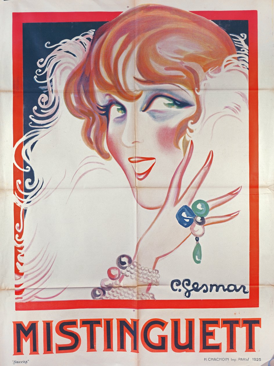 Mistinguett, 1925 von Charles Gesmar