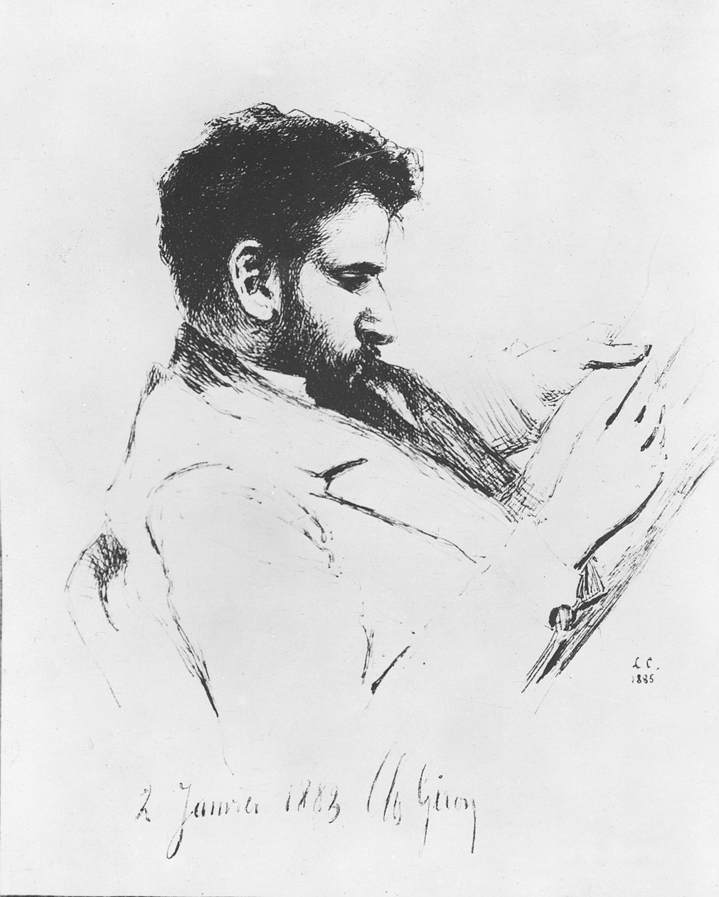 Savorgnan de Brazza, 1883 von Charles Giron