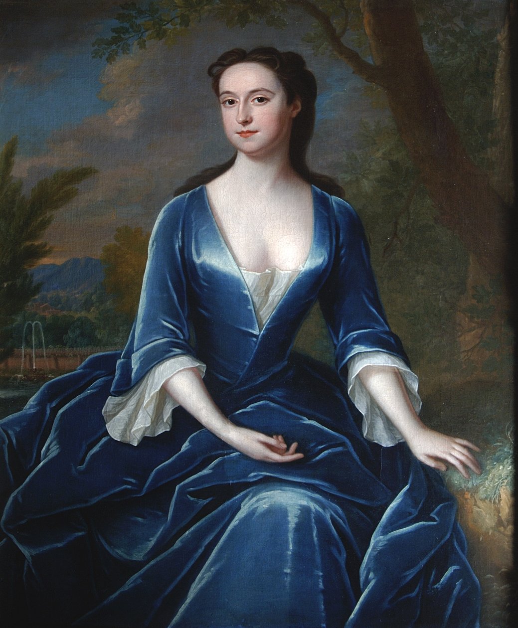 Porträt einer Dame von Charles Jervas