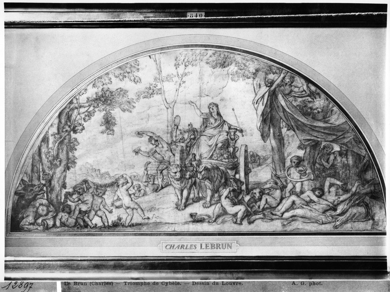 Kybele oder Wiedererwachen der Erde, ca. 1663 von Charles Le Brun