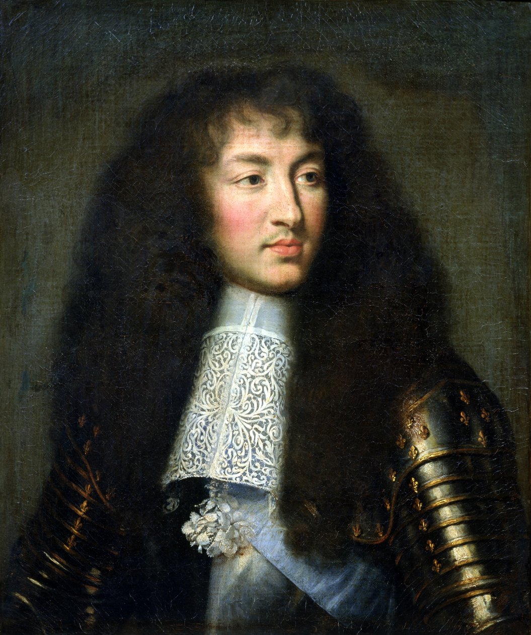 Porträt von Ludwig XIV. (1638-1715) von Charles Le Brun