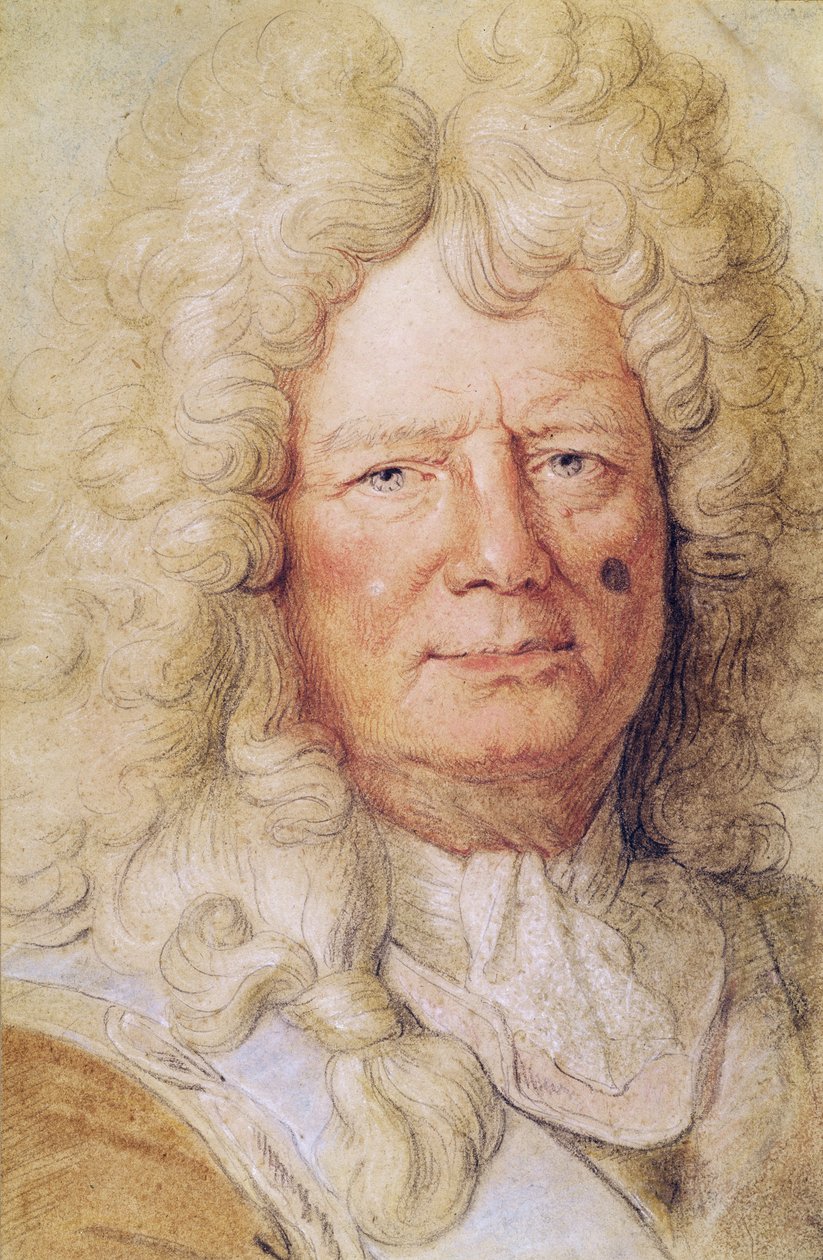 Porträt von Sebastien le Prestre de Vauban (1633-1707) von Charles Le Brun