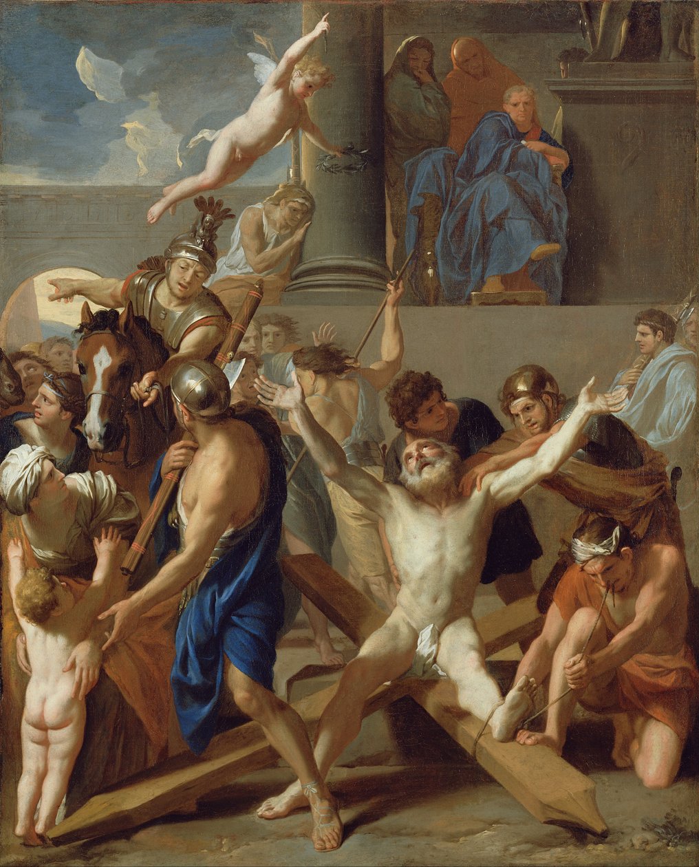 Das Martyrium des Heiligen Andreas von Charles Le Brun
