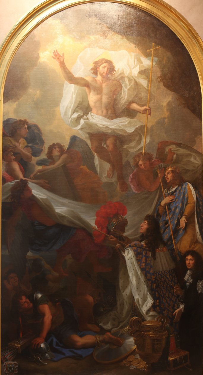 Die Auferstehung Jesu Christi von Charles Le Brun