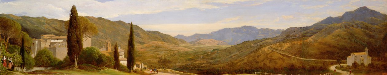 Panoramablick in der Nähe von Rom von Charles Lock Eastlake
