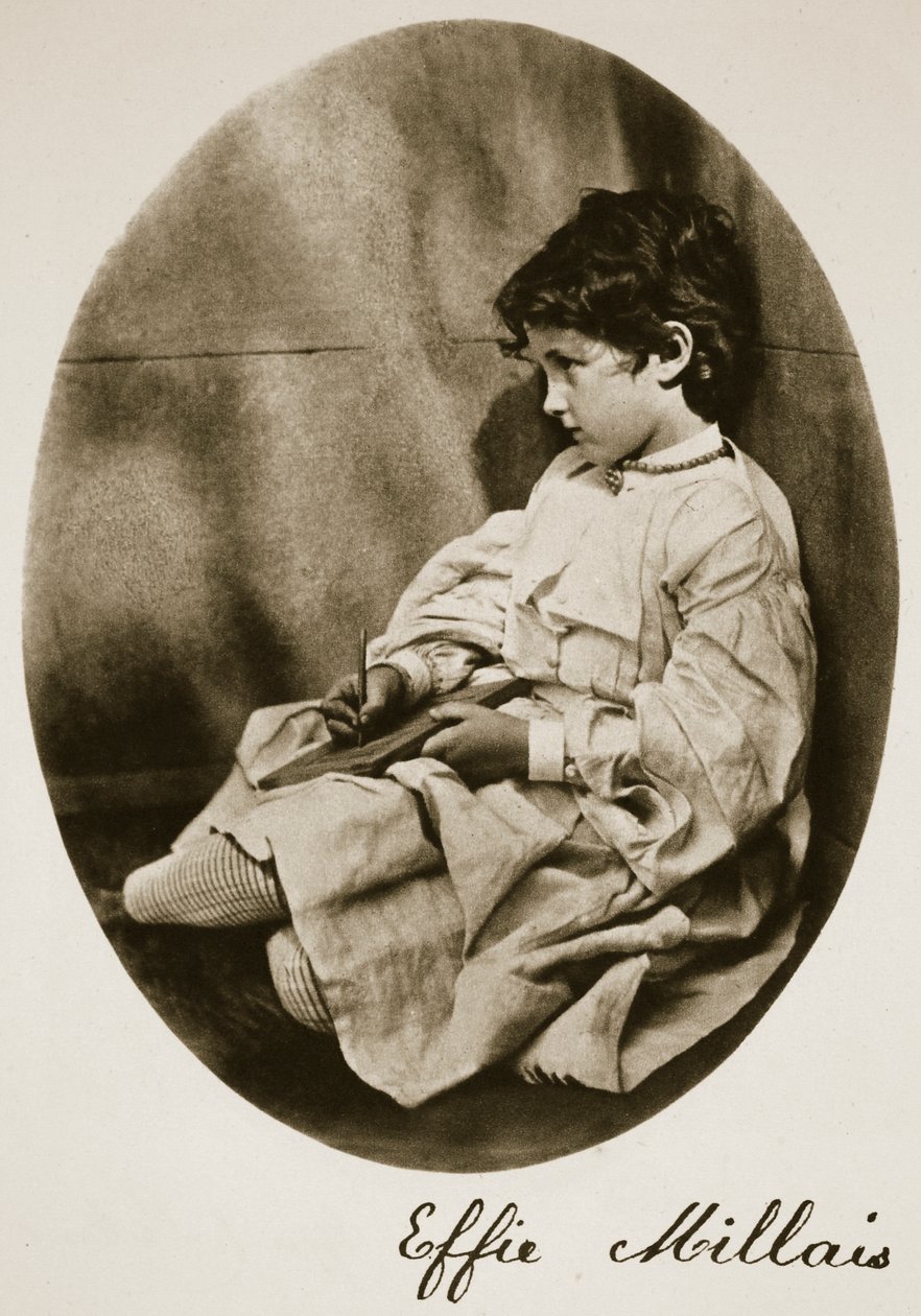 Effie Millais, 20. Juli 1865 von Charles Lutwidge Dodgson