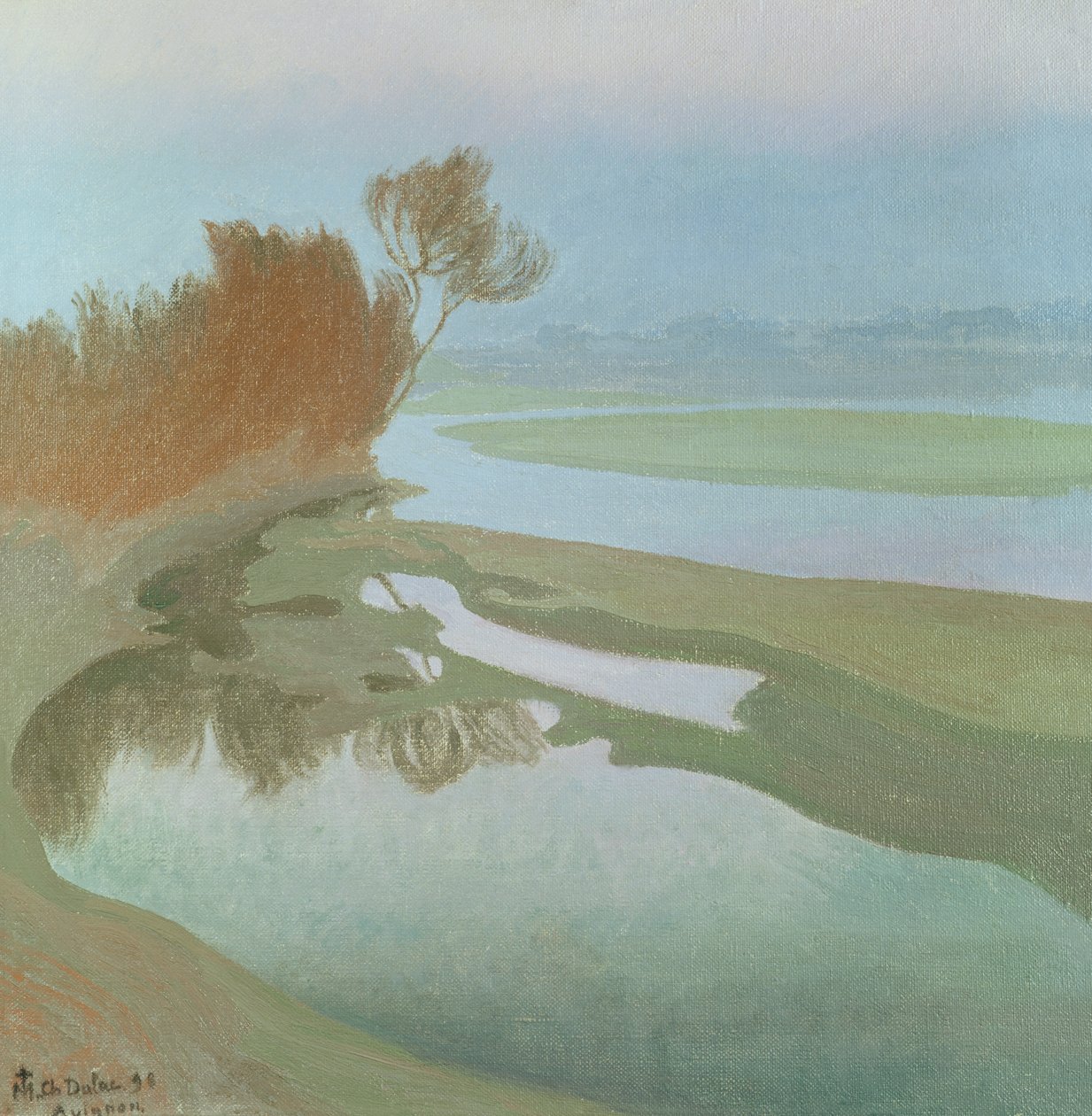 Landschaft von Charles Marie Dulac