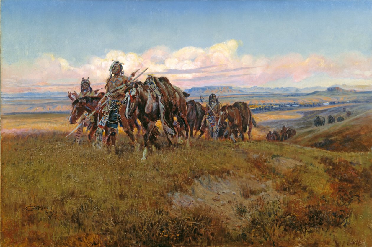 Im Feindesland von Charles Marion Russell