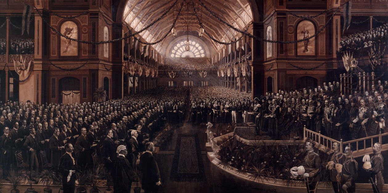 Eröffnung des ersten Commonwealth-Parlaments von Charles Nuttal