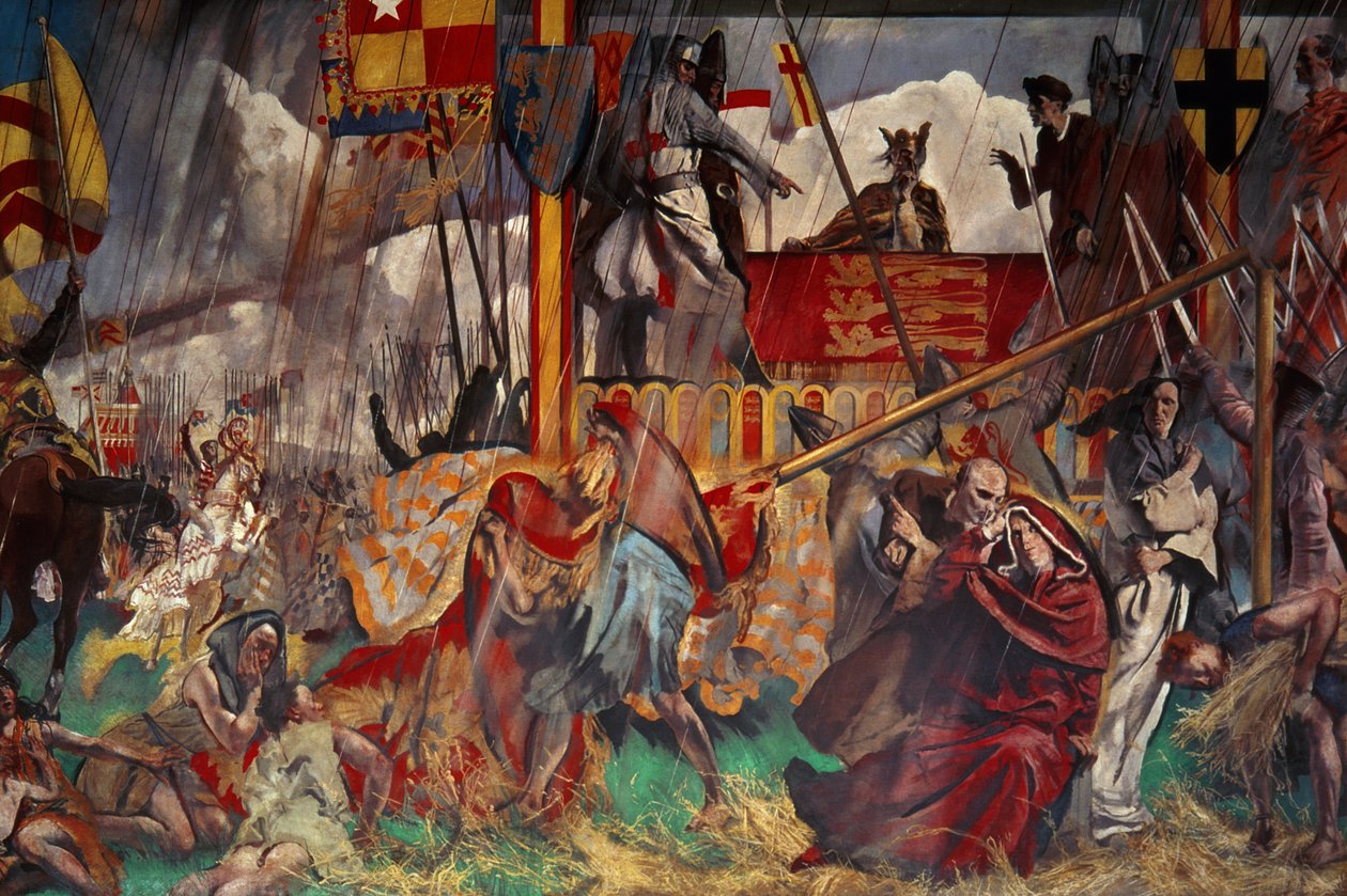 Unterzeichnung der Magna Carta, 1215 von Charles Sims