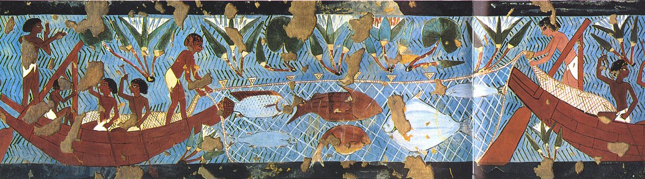 Fischen, Grab des Ipuy von Charles Wilkinson
