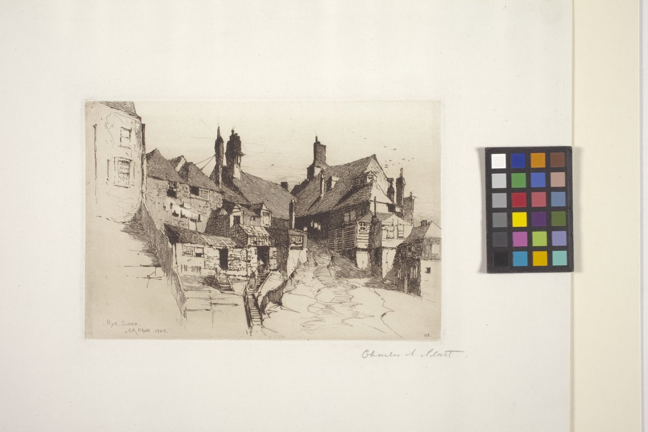 Rye, Sussex von Charles Adams Platt