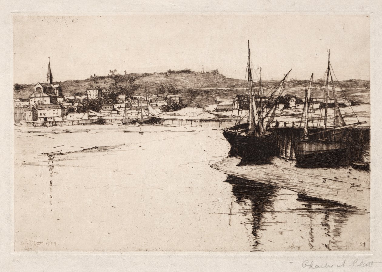Trouville, 1889 von Charles Adams Platt
