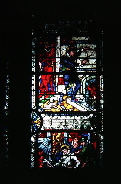 Fenster mit Darstellung von St. Philip Howard von Charles Alban Buckler