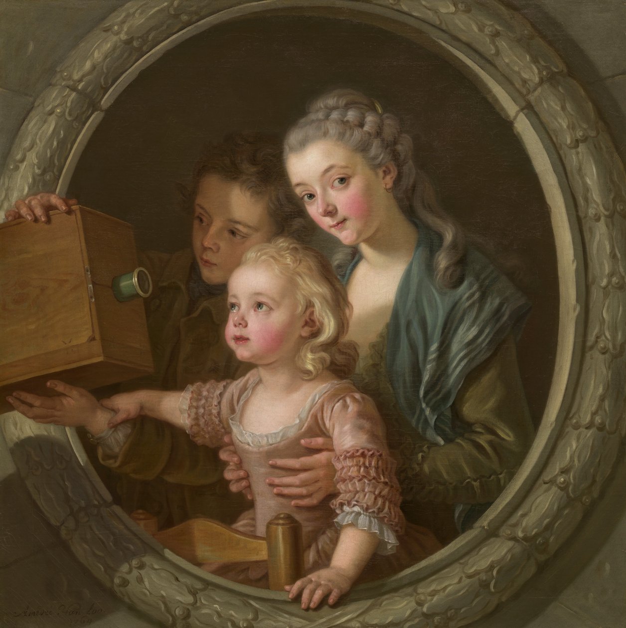Die Camera Obscura von Charles Amedee Philippe van Loo