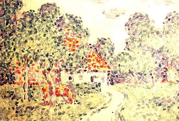 Der kleine Bauernhof von Charles Angrand