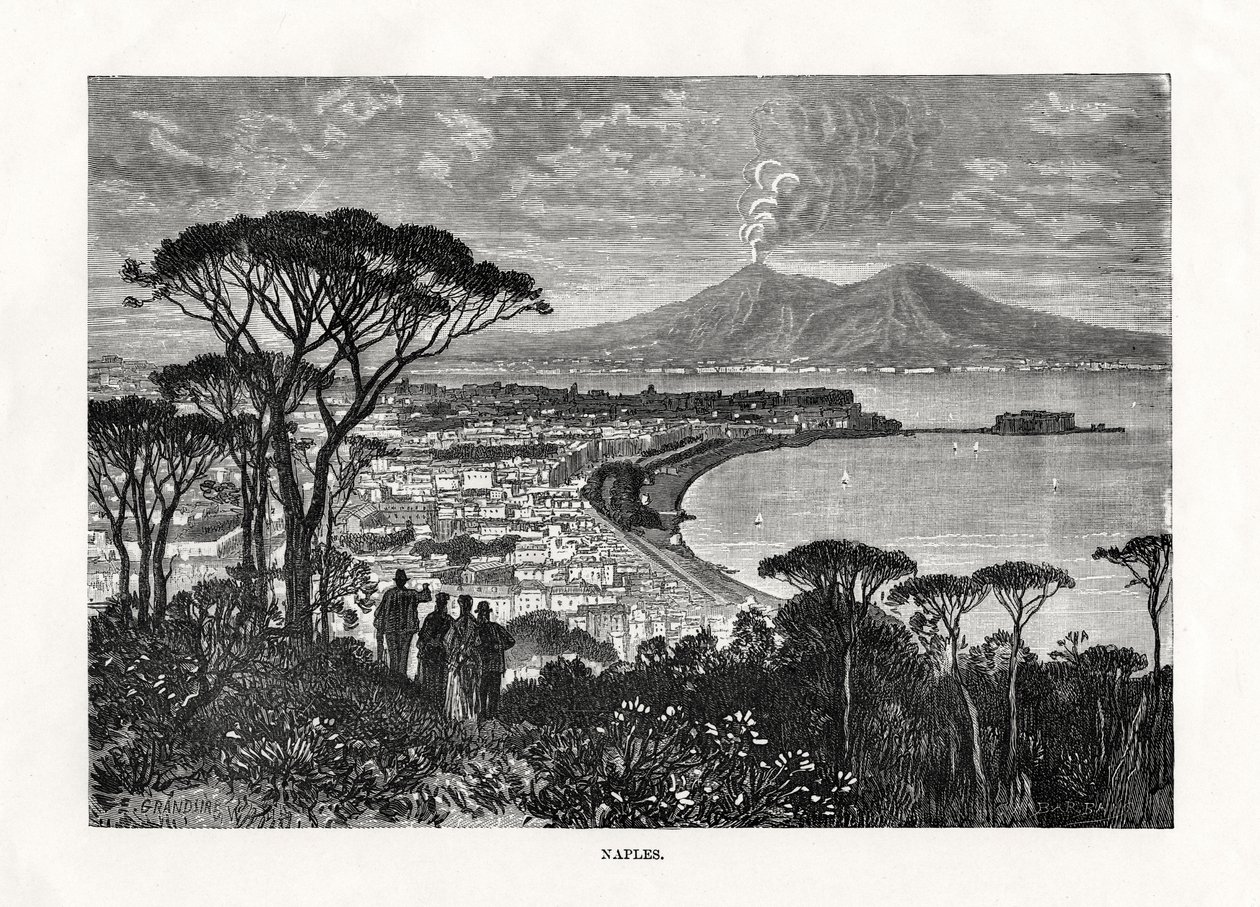 Neapel, Italien, 1879 von Charles Barbant