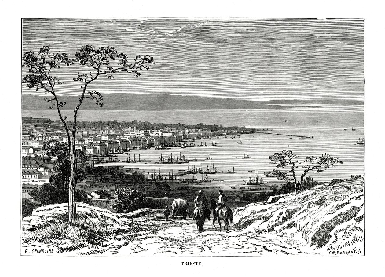 Triest, Italien von Charles Barbant
